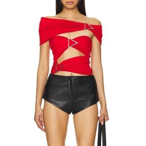 Lado Bokuchava Crimson Arrow Red Bodysuit
Size M